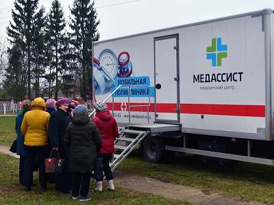 Врачи «Медассиста» провели бесплатный прием в селе Крупец Дмитриевского района 
